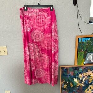 Chicos knit skirt bright pink